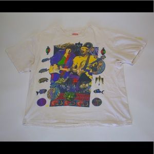 Bob Dylan Santana Tour Shirt Vintage